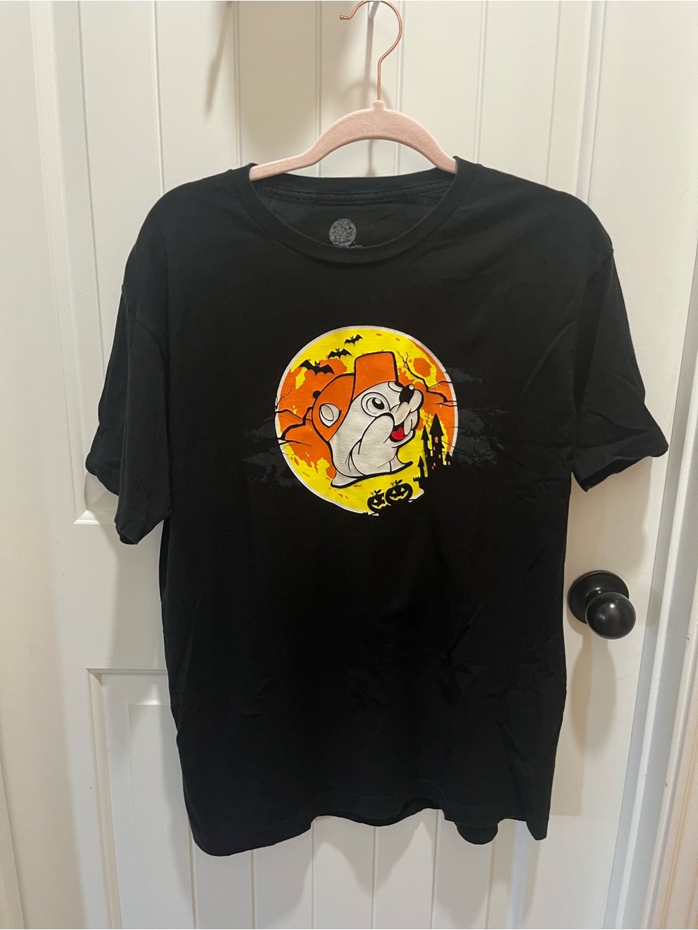 Buc-ee's Adult Unisex Glow in the Dark Halloween T-Shirt - Let's Boo This! - L